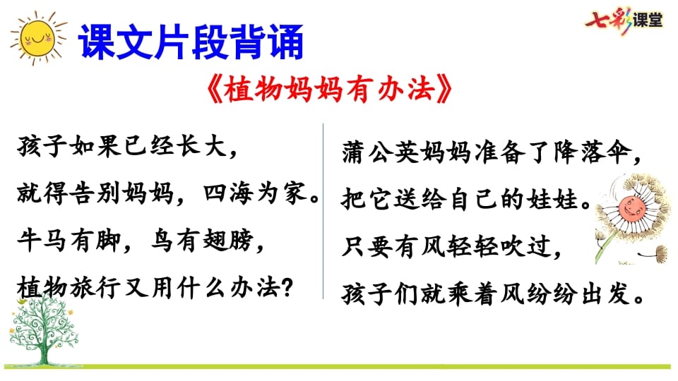 图片[2]-二年级语文上册专项6：积累背诵复习课件（部编）-扬明学科网
