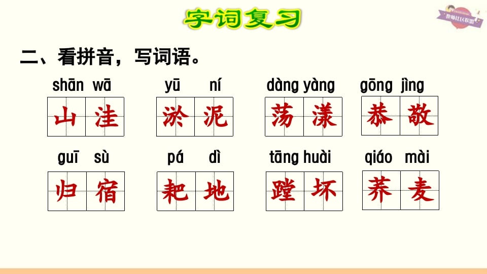 图片[3]-六年级语文上册第6单元复习（部编版）-扬明学科网