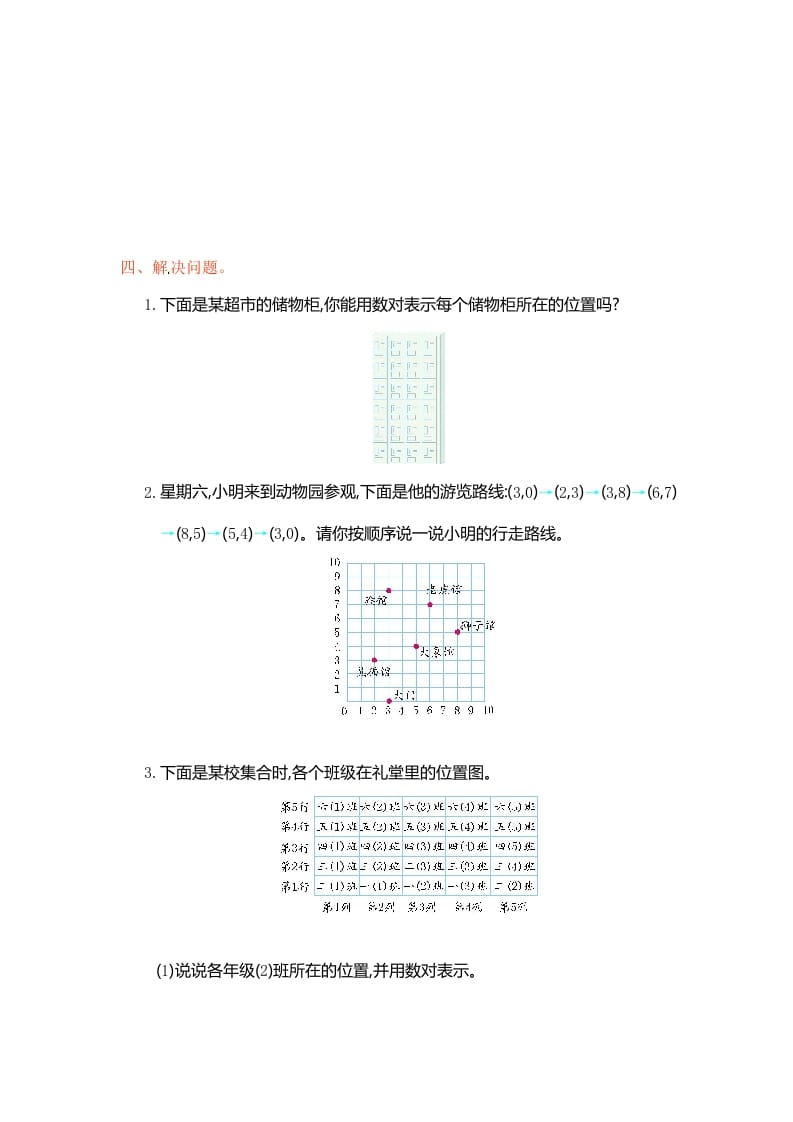 图片[3]-五年级数学上册第2单元测试卷1（人教版）-扬明学科网