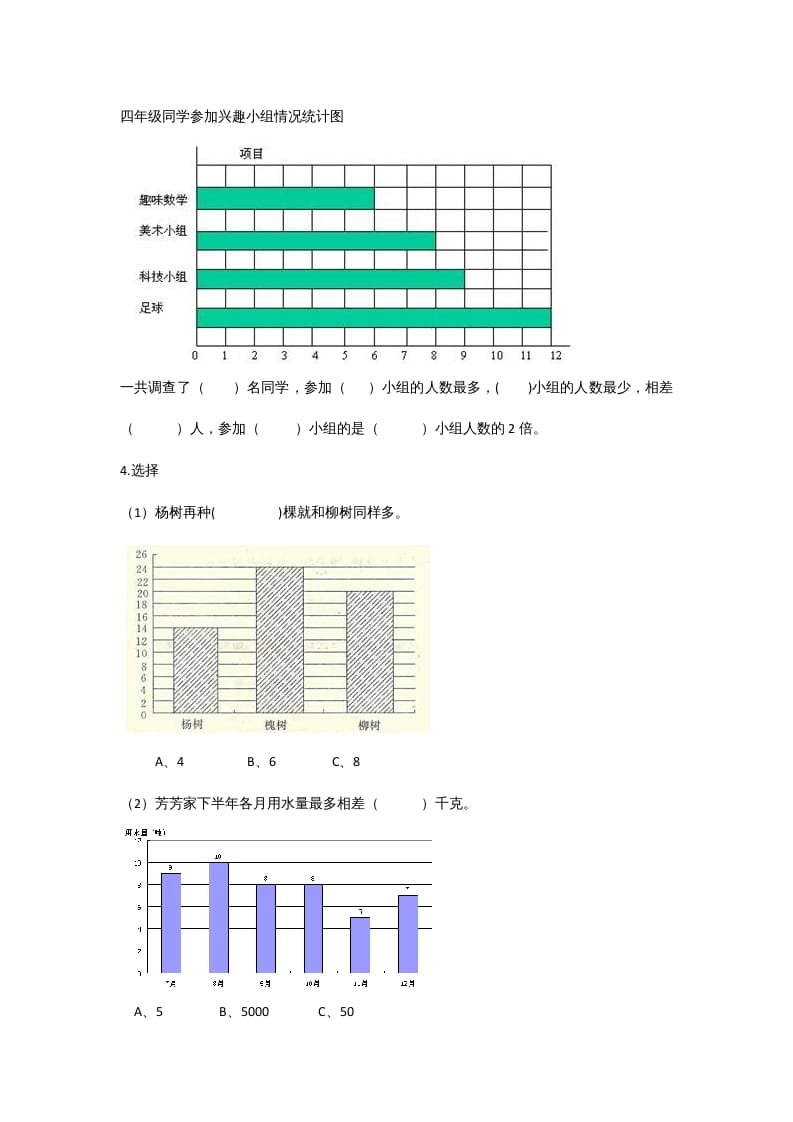 图片[2]-六年级数学上册5.3身高的情况（北师大版）-扬明学科网