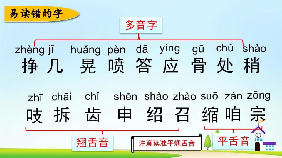 图片[3]-三年级语文上册第三单元复习（部编版）-扬明学科网