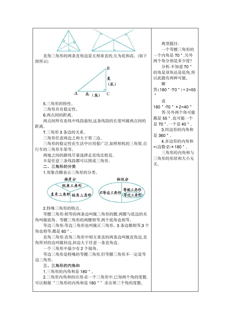 图片[2]-四年级数学下册5.三角形(1)-扬明学科网