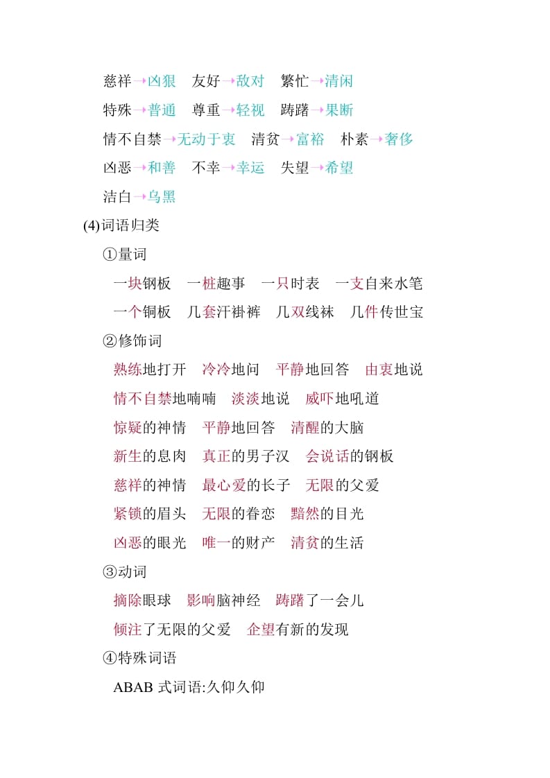 图片[3]-五年级数学下册第四单元知识小结_人教（部编版）-扬明学科网