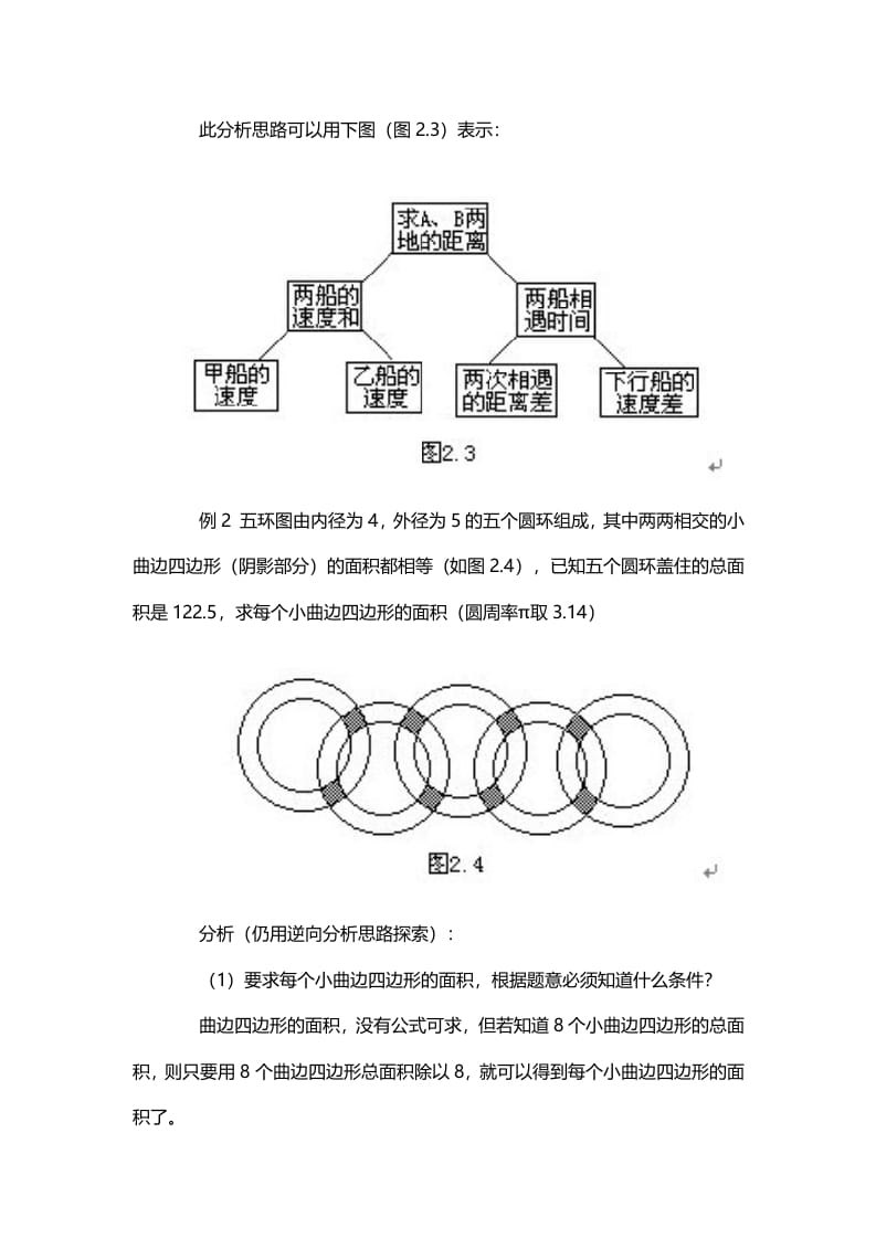 图片[2]-五年级数学下册2、逆向分析思路-扬明学科网