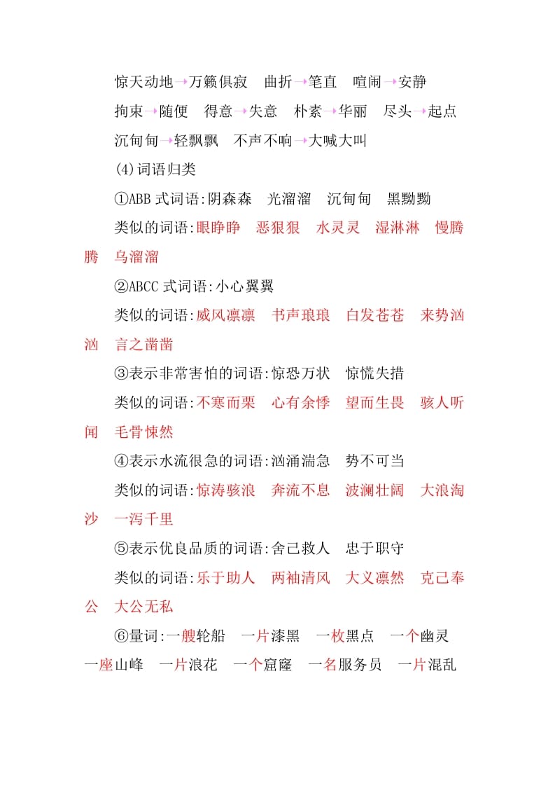 图片[3]-四年级语文下册第七单元知识小结-扬明学科网