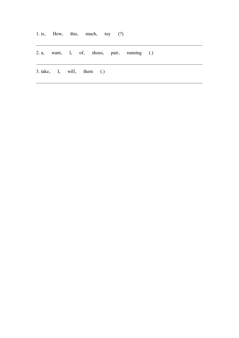 图片[2]-五年级英语上册Unit4_Lesson2课时训练（人教版一起点）-扬明学科网