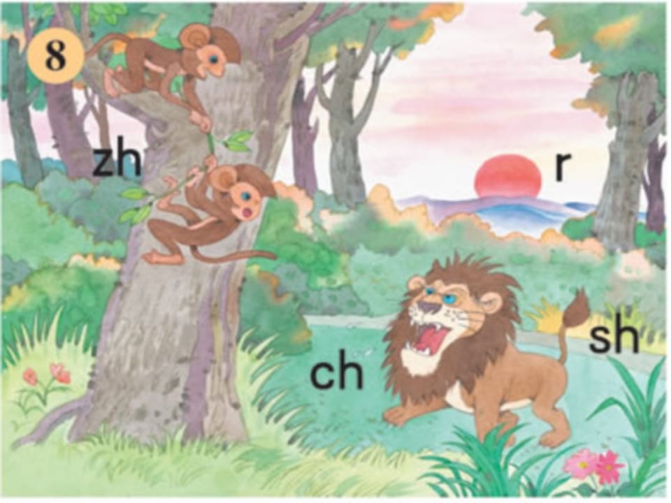 图片[3]-一年级语文上册8.zhchshr课件4（部编版）-扬明学科网